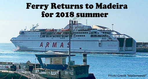 Funchal Madeira Useful Tourist Information - Ferry Returns